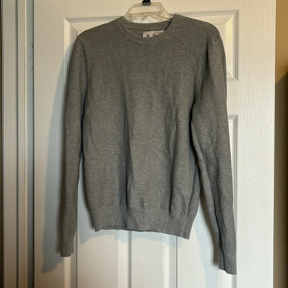 Original Penguin men’s gray crew neck sweater size small - Picture 1 of 8